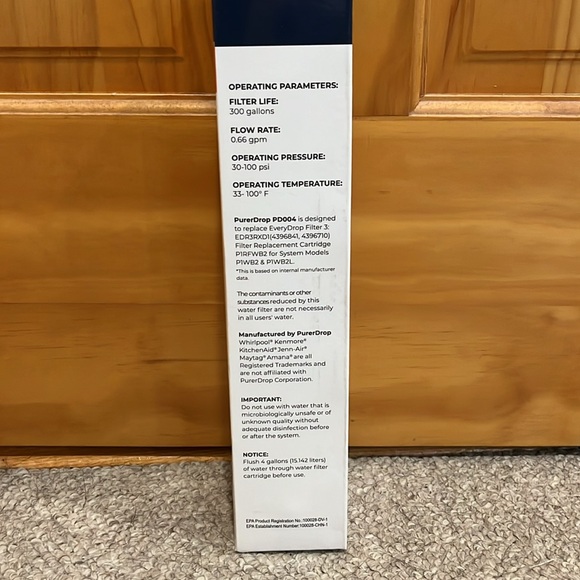 PurerDrop Refrigerator Replacement Water Filter - Picture 4 of 4